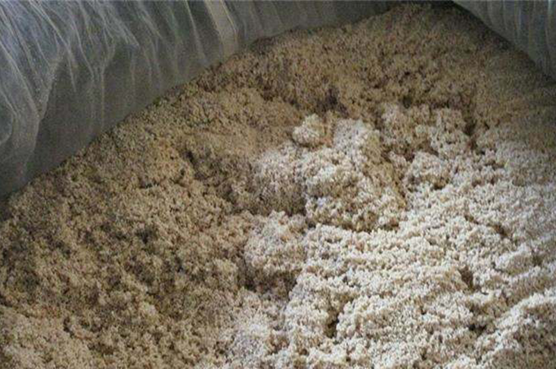 連續(xù)式炭化爐物料-豆渣