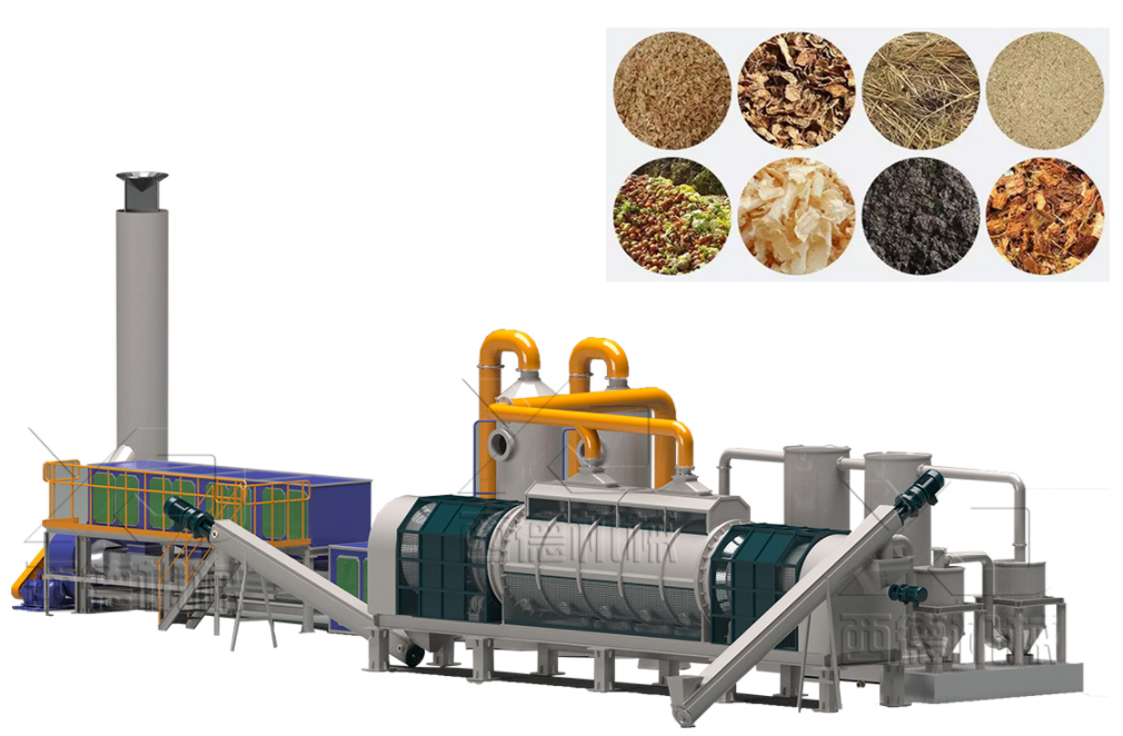 粉碎秸稈：碳化爐不容忽視的細(xì)節(jié)