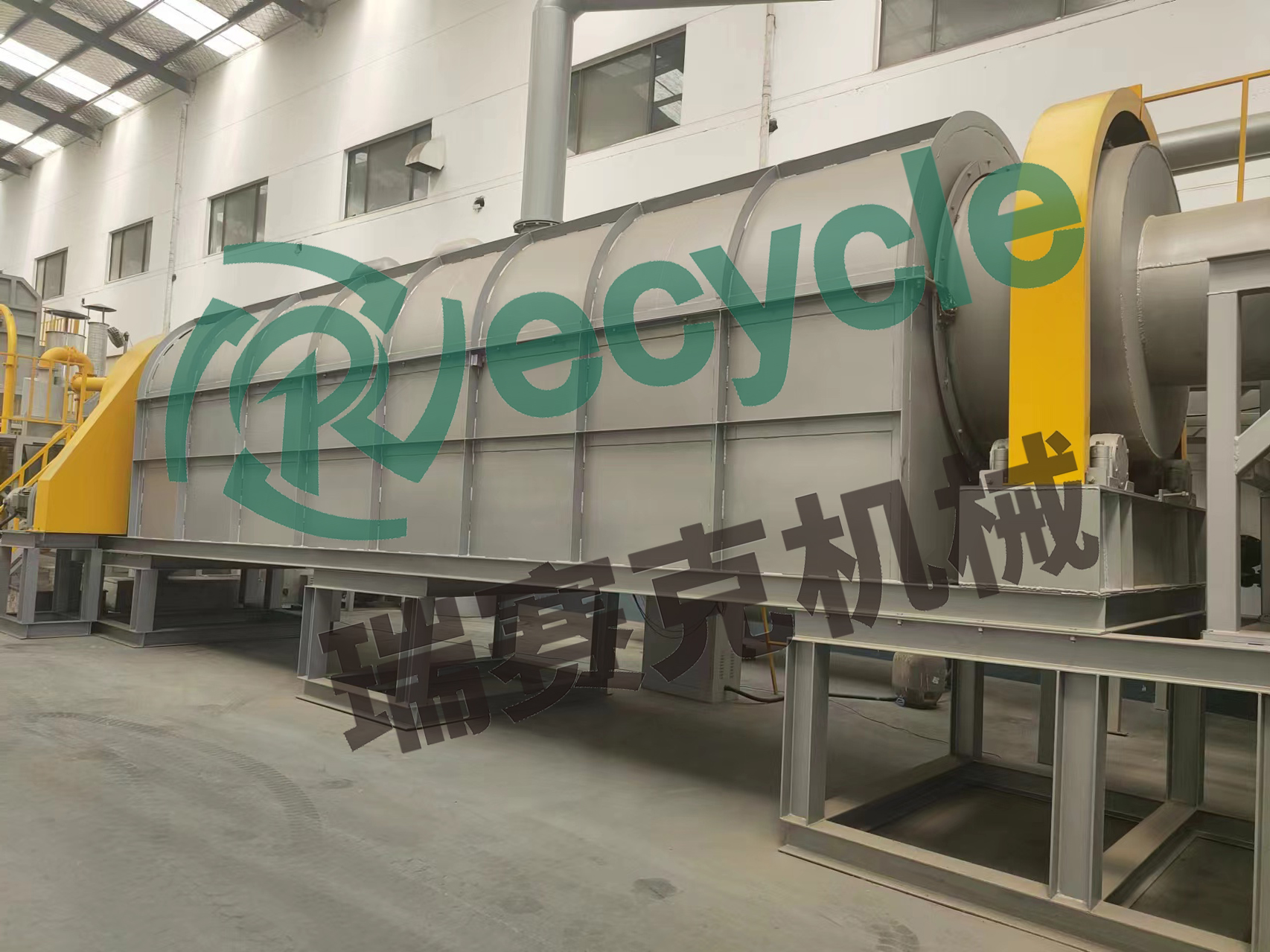 鋁基片脫漆處理中的連續(xù)式脫漆爐