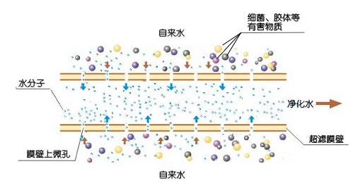 UF超濾原理圖